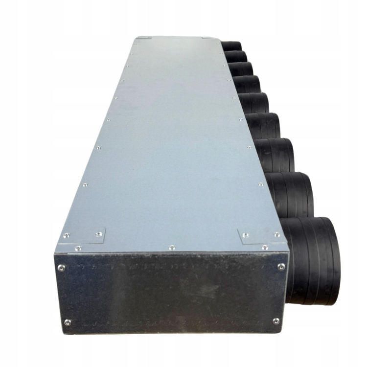 Rozdzielacz wentylacyjny skrzynka rozdzielcza 9x75 fi 160 REKUPERACJA fi75