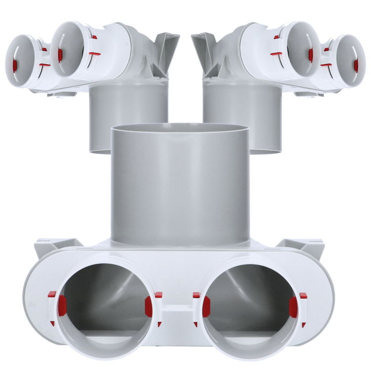 SKRZYNKA ROZPRĘŻNA 2X75 mm / fi 125 REKUPERACJA