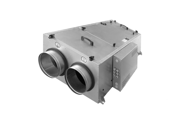 Rekuperator leżący HAVA L 600 z nagrzewnicą wstępną