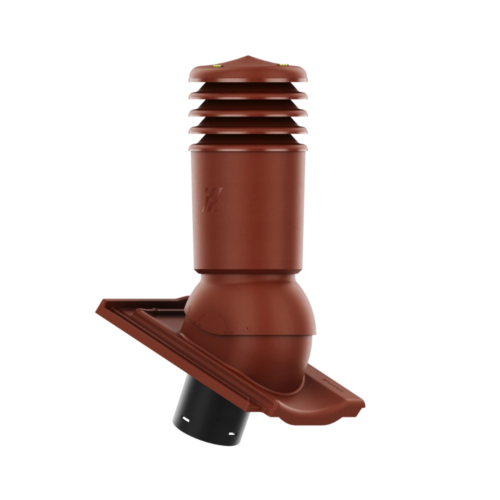 Kominek wentylacyjny do dachówki ALEGRA 9 CZARNA ANGOBA SZLACHETNA fi125 pol_pl_Kominek-wentylacyjny-WYRZUTNIA-do-pokryc-plaskich-BRAZOWY-fi125-6736_2