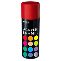 Spray Farba Emalia akrylowa BIODUR CZERWONY RAL 3020 400ml