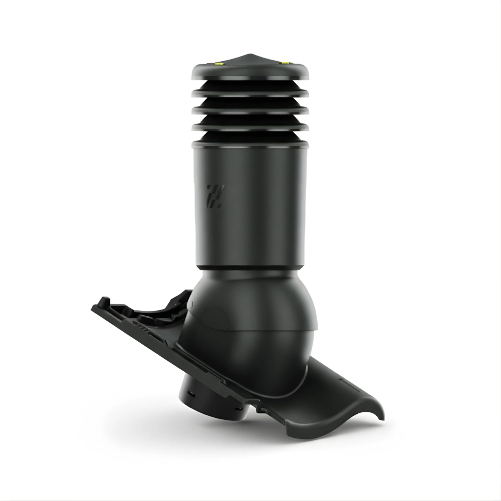 Kominek wentylacyjny do dachówki ALEGRA 9 CZARNA ANGOBA SZLACHETNA fi125 pol_pl_Kominek-wentylacyjny-WYRZUTNIA-do-pokryc-plaskich-BRAZOWY-fi125-6736_2