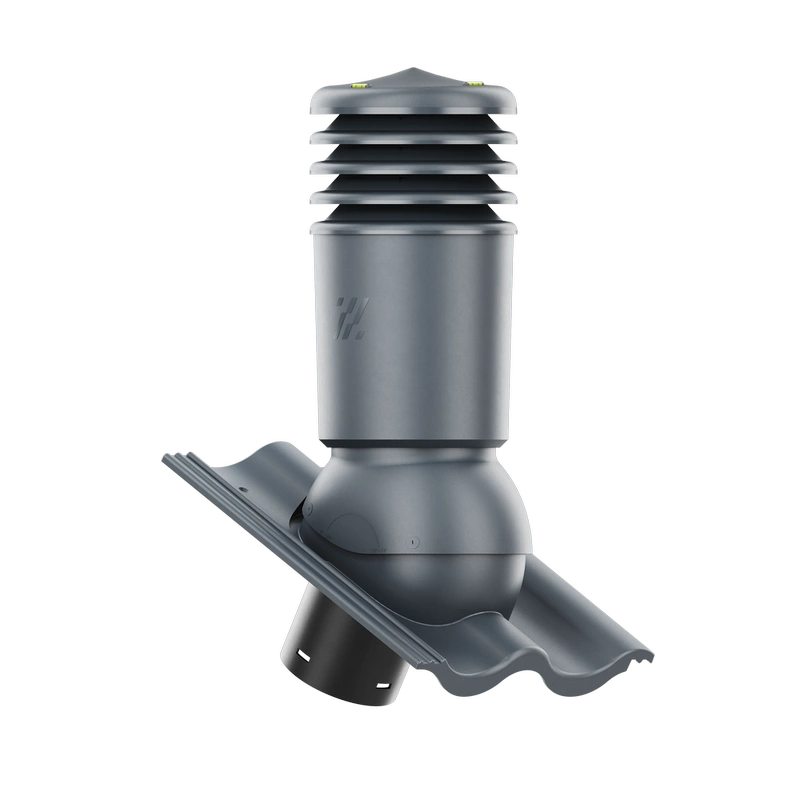 Kominek wentylacyjny do dachówki ALEGRA 9 CZARNA ANGOBA SZLACHETNA fi125 pol_pl_Kominek-wentylacyjny-WYRZUTNIA-do-pokryc-plaskich-BRAZOWY-fi125-6736_2