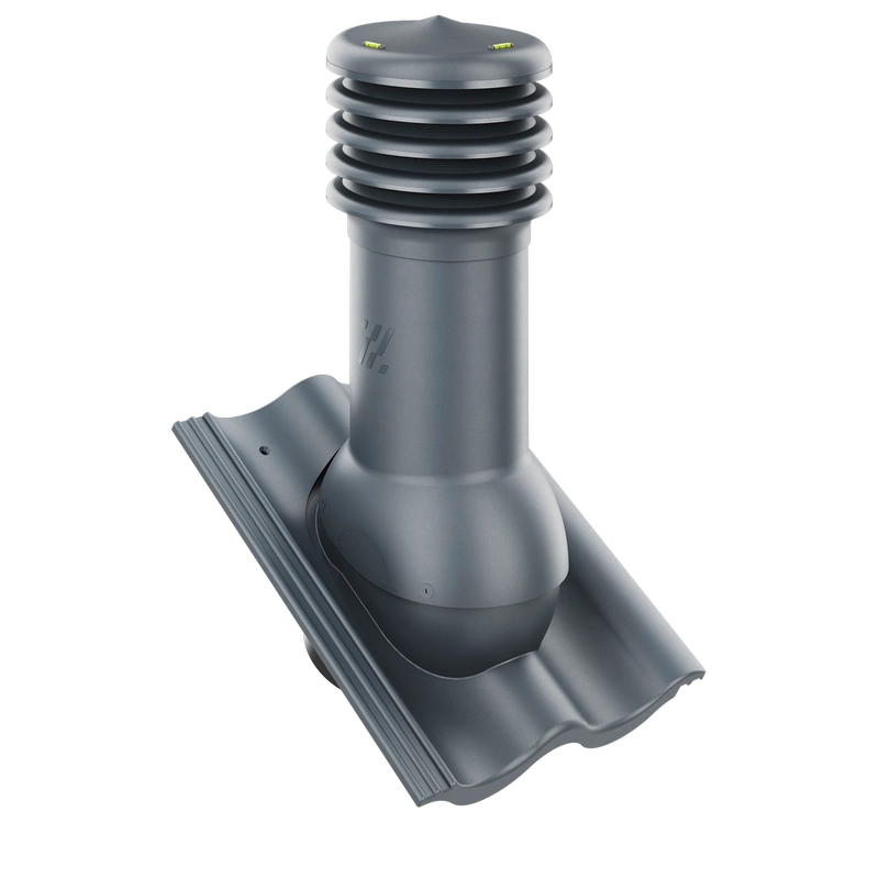 Kominek wentylacyjny do dachówki ALEGRA 9 CZARNA ANGOBA SZLACHETNA fi125 pol_pl_Kominek-wentylacyjny-WYRZUTNIA-do-pokryc-plaskich-BRAZOWY-fi125-6736_1