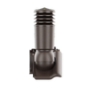 Kominek wentylacyjny IZOLOWANY do dachówki PIEMONT BRĄZOWA ANGOBA/JESIENNY LIŚĆ fi125