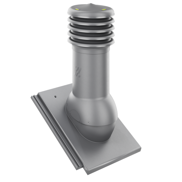 Kominek wentylacyjny do dachówki TEVIVA ŁUPKOWY CISAR fi125