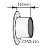 Tuleja kompensacyjna Nakładka dystansująca CPSO-120 do Freshpoint 200 120 mm