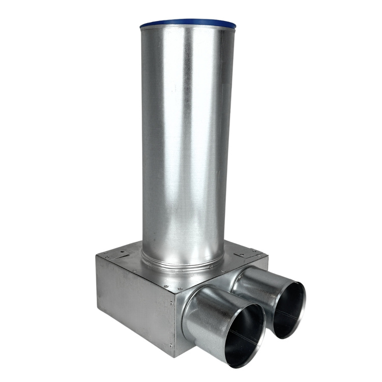 SKRZYNKA ROZPRĘŻNA REKUPERACJA 2x90 mm | fi 125 OCYNK