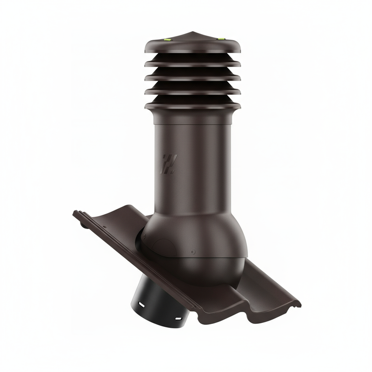 Kominek wentylacyjny do dachówki GOTEBORG PLANAR/DURATOP MOKKA fi150