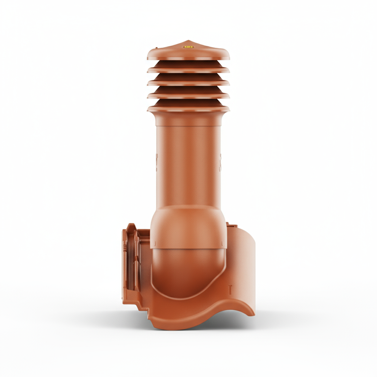 Kominek wentylacyjny do dachówki MILANO NATURALNA CZARWIEŃ fi125