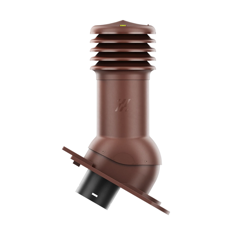 Kominek wentylacyjny do dachówki ALEGRA 9 CZARNA ANGOBA SZLACHETNA fi125 pol_pl_Kominek-wentylacyjny-WYRZUTNIA-do-pokryc-plaskich-BRAZOWY-fi125-6736_3