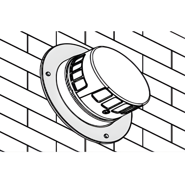Metalowy kołnierz montażowy (mufa MPS) dla Freshpoint 160 165 mm