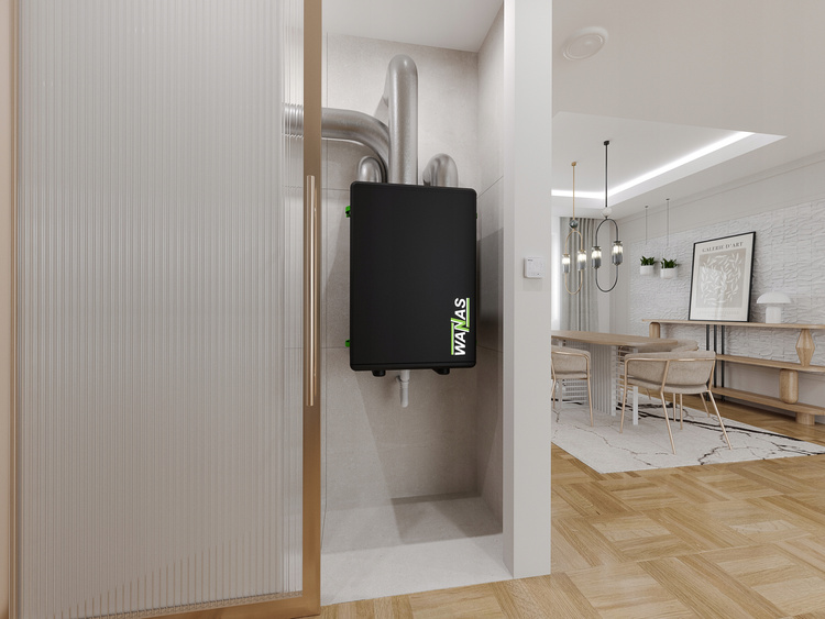 Rekuperator WANAS Black 300V Centrala wentylacyjna - 300 m3/h