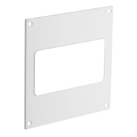 Kołnierz przyścienny 155/155 do kanału  płaskiego 110x55