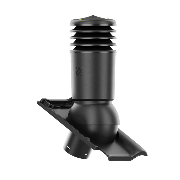 Kominek wentylacyjny IZOLOWANY do dachówki PIEMONT TOBAGO GLAZURA fi150