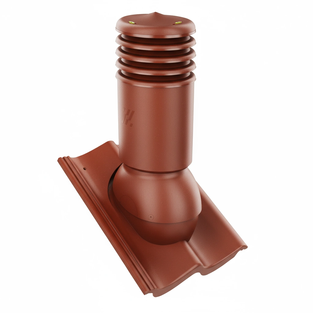 Kominek wentylacyjny do dachówki ALEGRA 9 CZARNA ANGOBA SZLACHETNA fi125 pol_pl_Kominek-wentylacyjny-WYRZUTNIA-do-pokryc-plaskich-BRAZOWY-fi125-6736_1