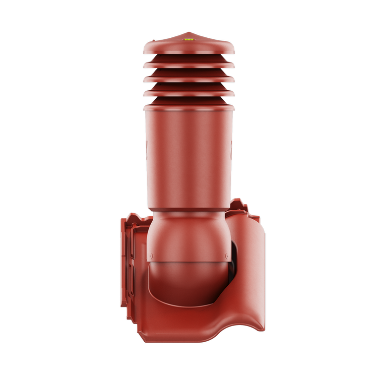 Kominek wentylacyjny IZOLOWANY do dachówki MONZA PLUS TRENTINO ANGOBA fi125