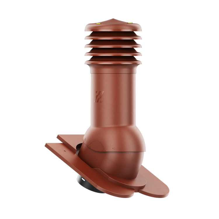 Kominek wentylacyjny do dachówki KARPIÓWKI KASZTANOWY fi150