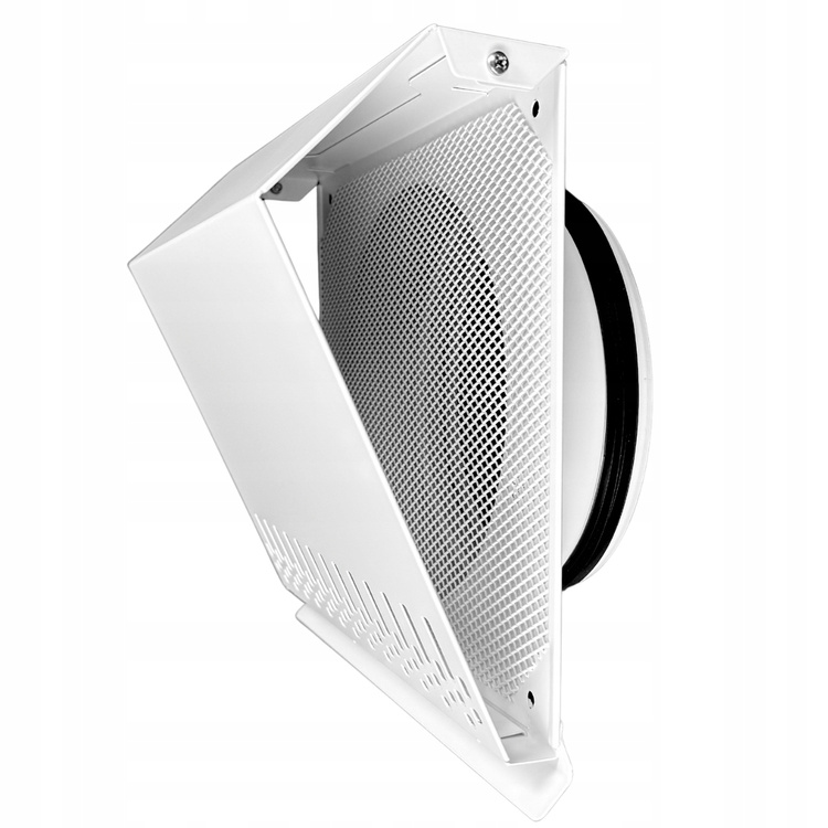 Czerpnia powietrza ścienna kratka wentylacyjna fi 150 kolor: BIAŁA