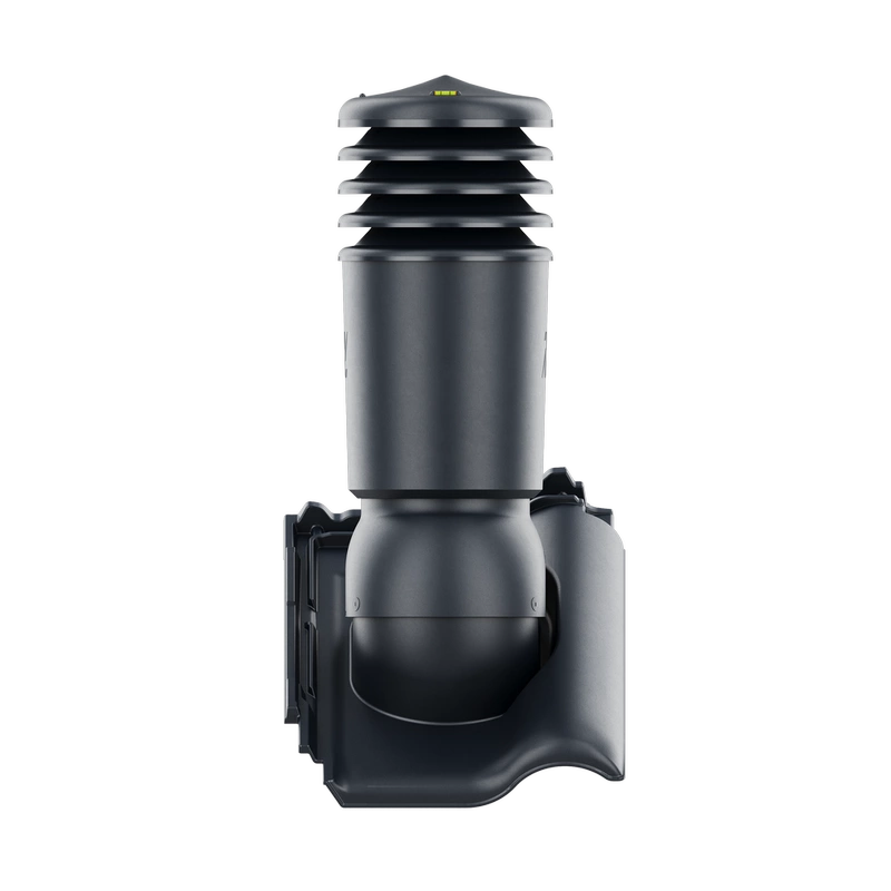 Kominek wentylacyjny do dachówki ALEGRA 9 CZARNA ANGOBA SZLACHETNA fi125 pol_pl_Kominek-wentylacyjny-WYRZUTNIA-do-pokryc-plaskich-BRAZOWY-fi125-6736_4