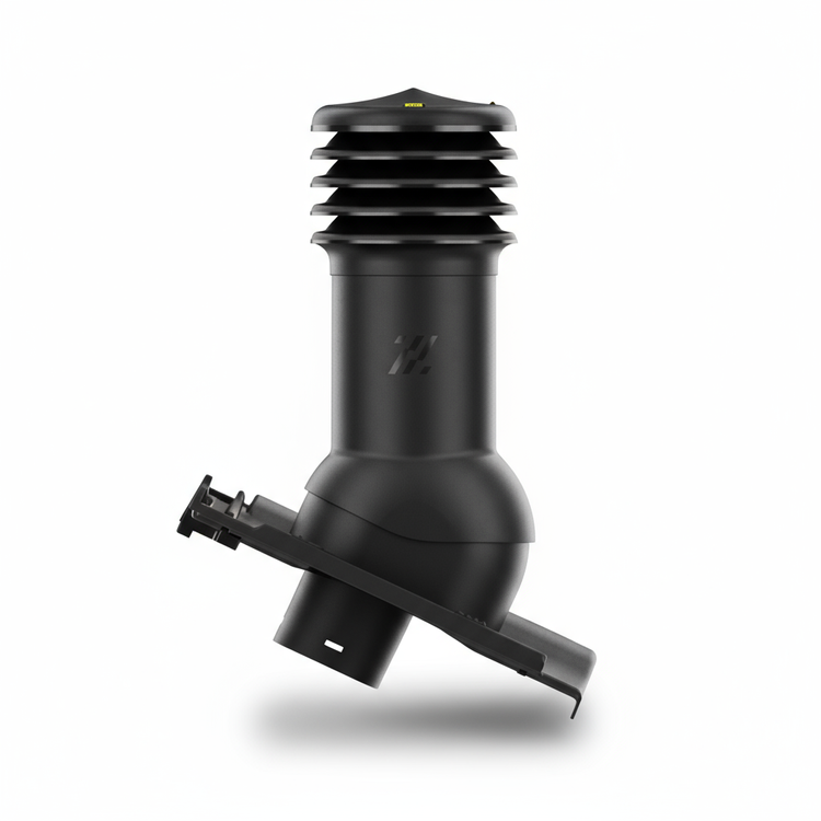 Kominek wentylacyjny do dachówki MILANO CZARNY MAT fi125