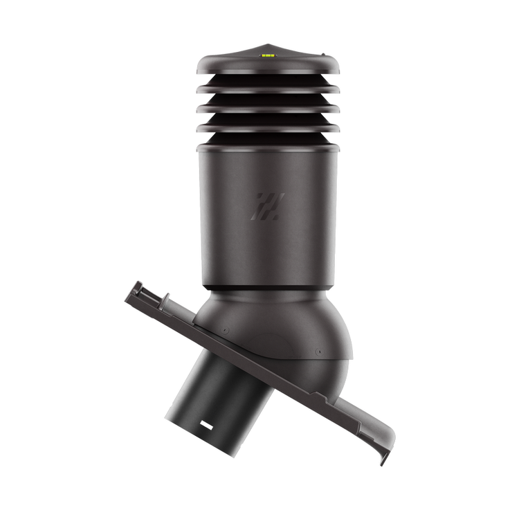 Kominek wentylacyjny IZOLOWANY do dachówki RUBIN 9V TEKOWY GLAZURA fi150