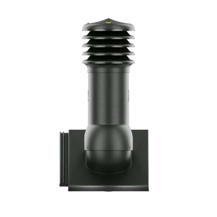 Kominek wentylacyjny do dachówki TEGALIT GRAFITOWY fi125