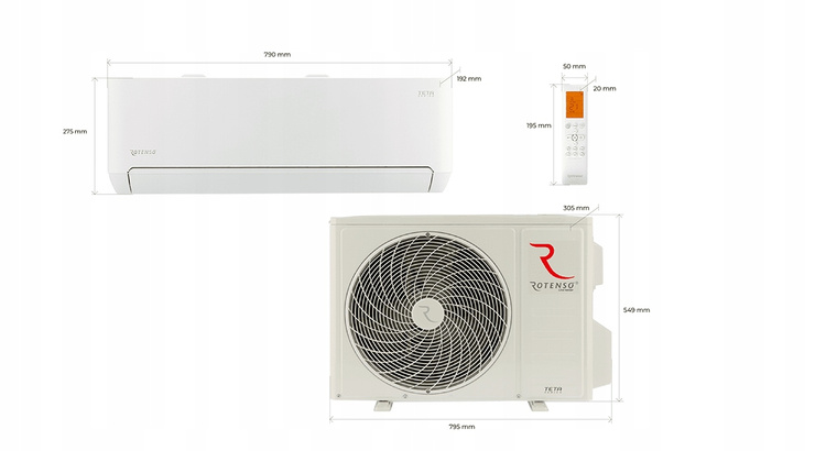 Klimatyzator ROTENSO Teta 5,1 kW