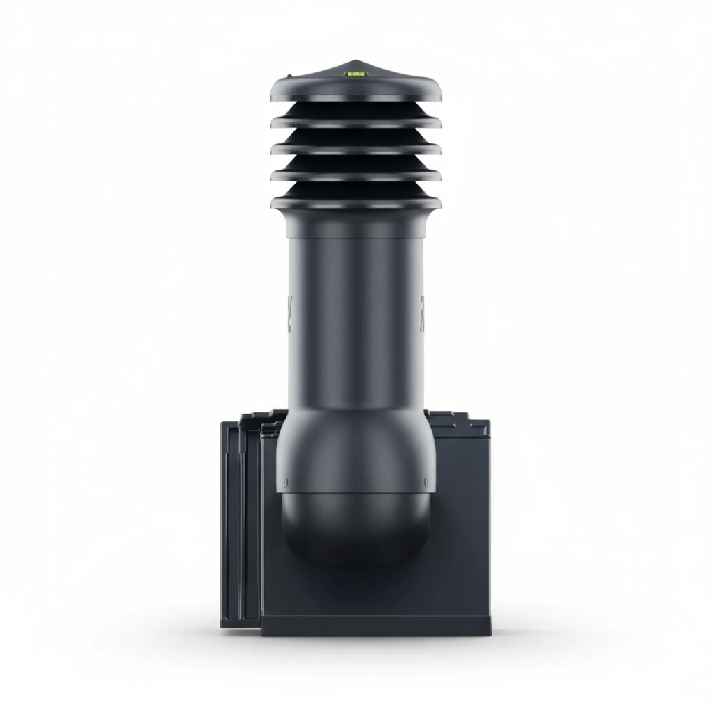 Kominek wentylacyjny do dachówki ALEGRA 9 CZARNA ANGOBA SZLACHETNA fi125 pol_pl_Kominek-wentylacyjny-WYRZUTNIA-do-pokryc-plaskich-BRAZOWY-fi125-6736_4