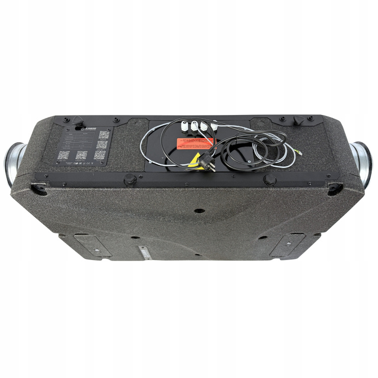 REKUPERATOR Centrala Blauberg Reneo-Fit D 240 VG - NAGRZEWNICA + EPP + BIAŁY PANEL STERUJĄCY