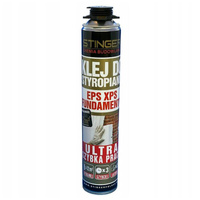 Klej Poliuretanowy do Styropianu STINGER EPS XPS 750 ml