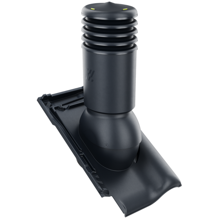 Kominek wentylacyjny IZOLOWANY do dachówki TITANIA ŁUPEK ANGOBA fi125