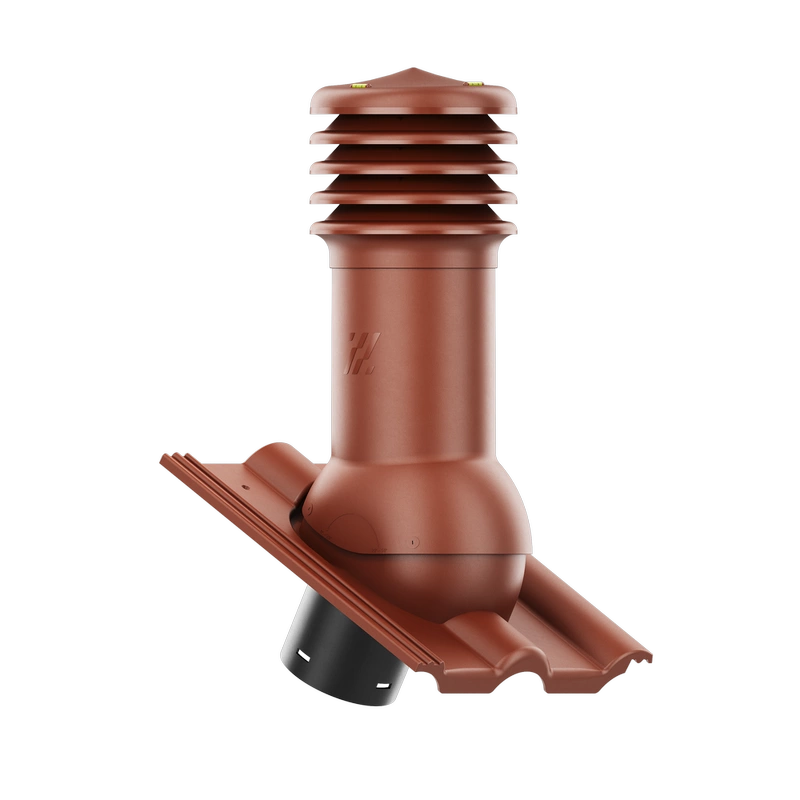 Kominek wentylacyjny do dachówki ALEGRA 9 CZARNA ANGOBA SZLACHETNA fi125 pol_pl_Kominek-wentylacyjny-WYRZUTNIA-do-pokryc-plaskich-BRAZOWY-fi125-6736_2