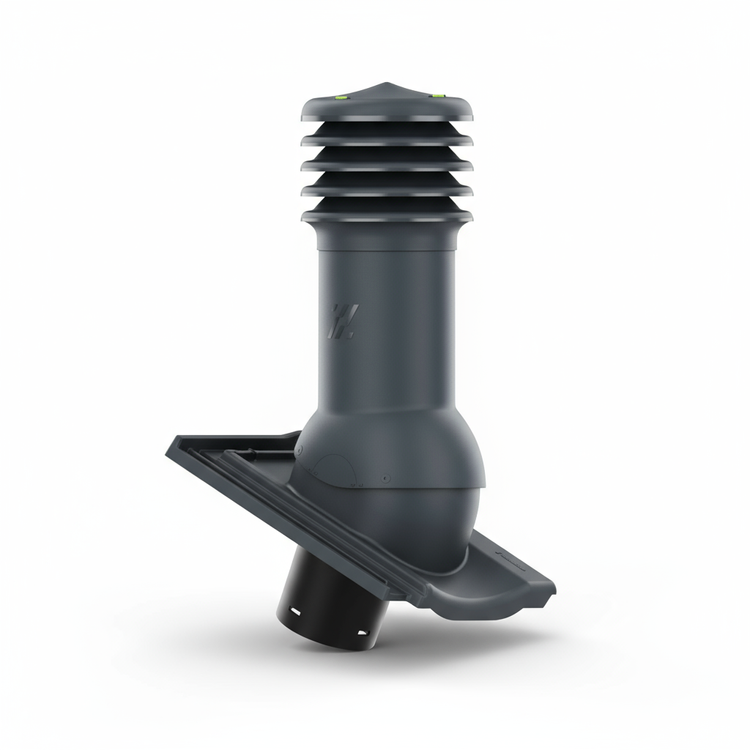 Kominek wentylacyjny do dachówki CANTUS ŁUPEK ANGOBA/GLAZURA fi150