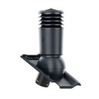 Kominek wentylacyjny IZOLOWANY do dachówki PIEMONT ANTRACYT/GRAFIT ANGOBA fi150