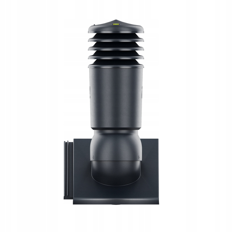 Kominek wentylacyjny IZOLOWANY do dachówki PLANUM GRANIT MATOWY fi150