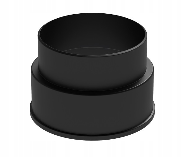 Redukcja do kominków i wywietrzaków fi 110/100 - 110 na 100 mm