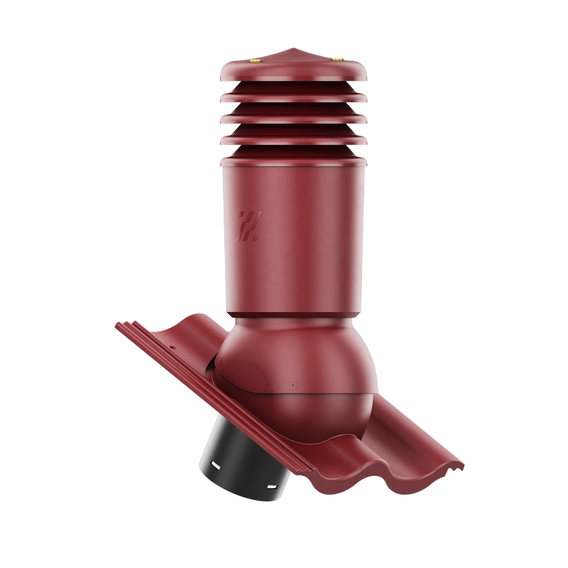 Kominek wentylacyjny do dachówki ALEGRA 9 CZARNA ANGOBA SZLACHETNA fi125 pol_pl_Kominek-wentylacyjny-WYRZUTNIA-do-pokryc-plaskich-BRAZOWY-fi125-6736_2