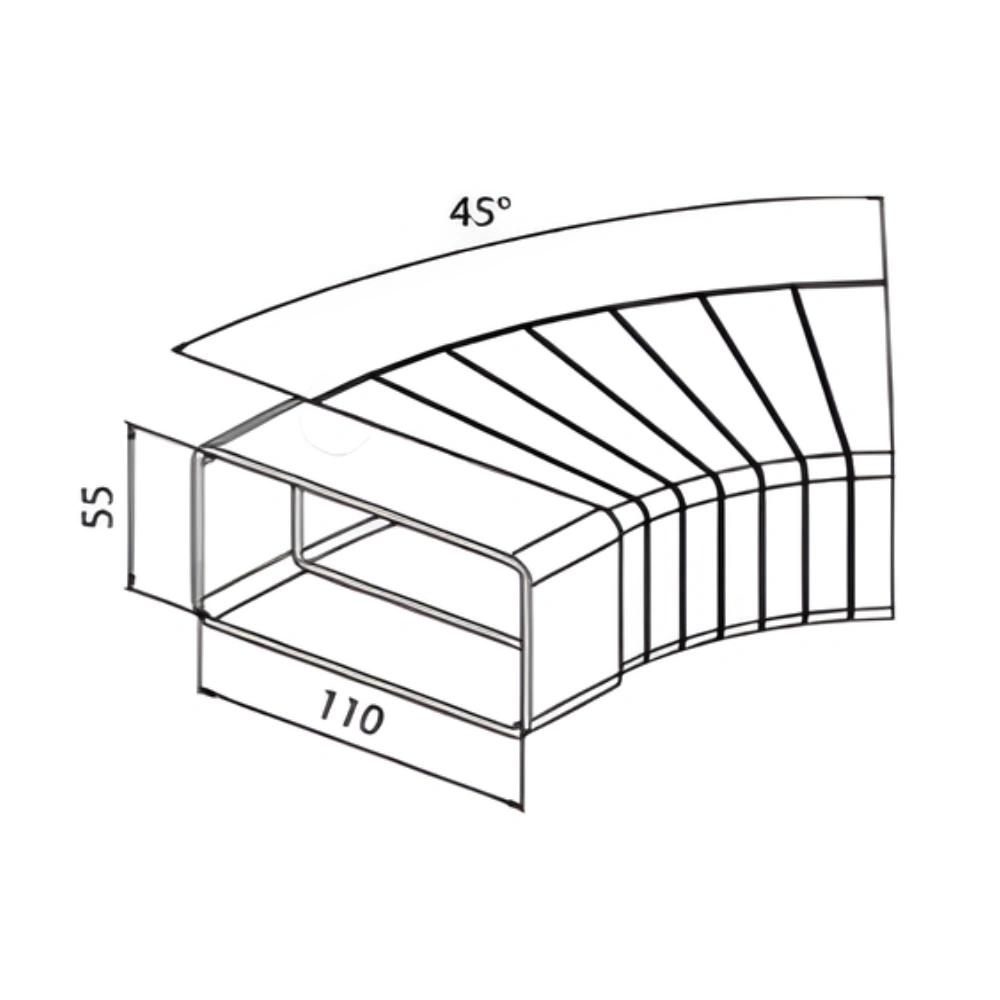 Kolano poziome wielokątne wielostopniowe 110x55 pol_pl_Kolano-poziome-wielokatne-wielostopniowe-110x55-5914_4