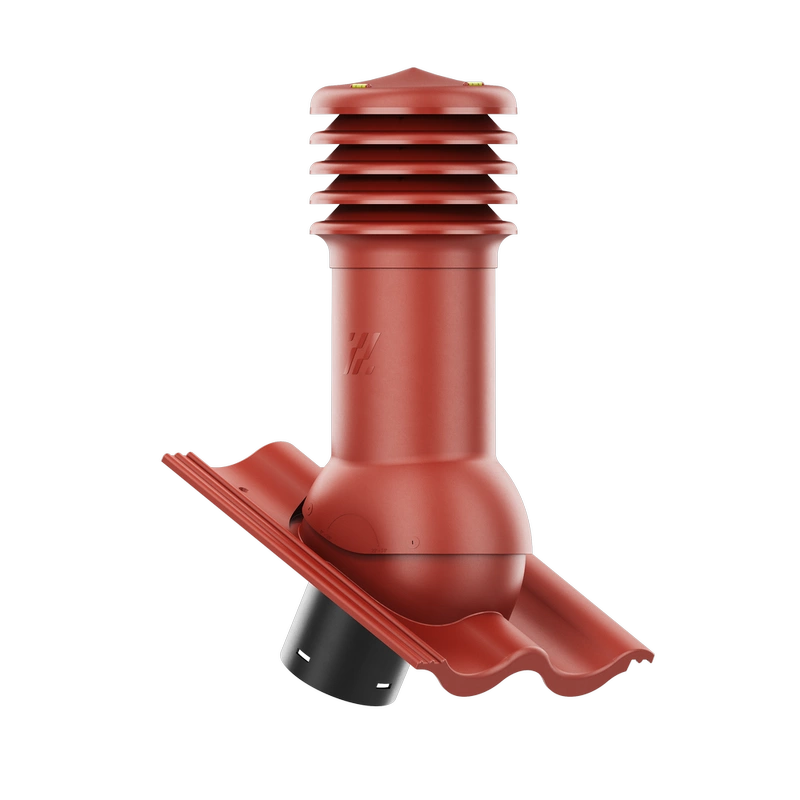 Kominek wentylacyjny do dachówki ALEGRA 9 CZARNA ANGOBA SZLACHETNA fi125 pol_pl_Kominek-wentylacyjny-WYRZUTNIA-do-pokryc-plaskich-BRAZOWY-fi125-6736_2