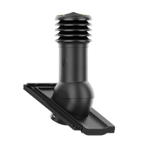 Kominek wentylacyjny do dachówki KODA ANTRACYT/CZARNA ANGOBA fi150