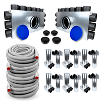 ZESTAW DO REKUPERACJI ELEMENTY REKUPERACJA FI 75 WENTYLACJA