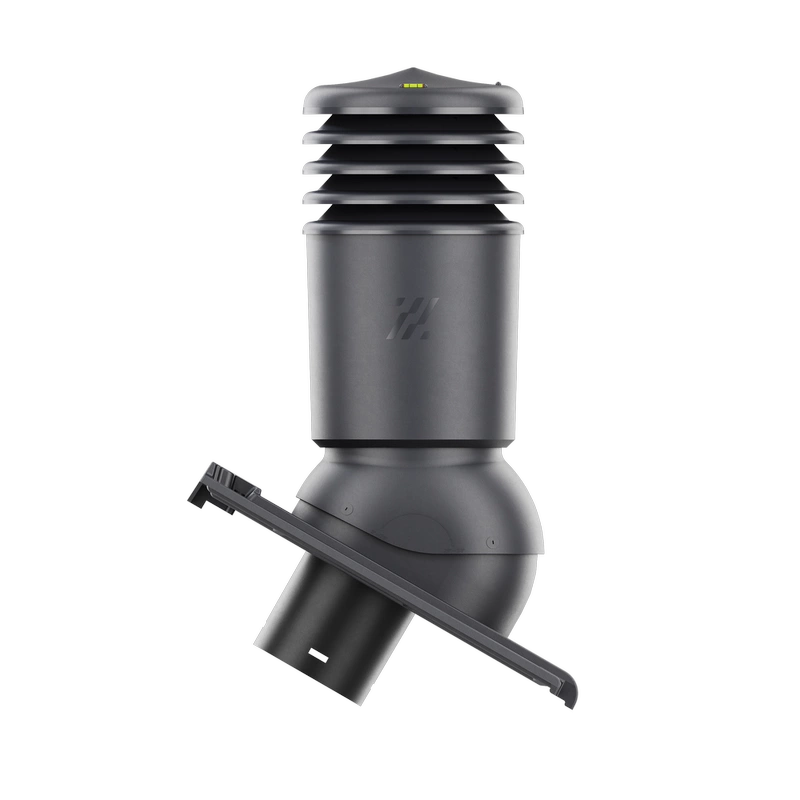 Kominek wentylacyjny do dachówki ALEGRA 9 CZARNA ANGOBA SZLACHETNA fi125 pol_pl_Kominek-wentylacyjny-WYRZUTNIA-do-pokryc-plaskich-BRAZOWY-fi125-6736_3