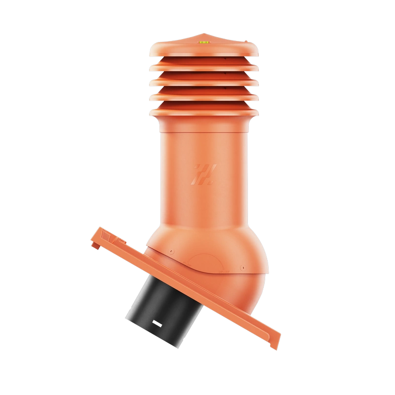 Kominek wentylacyjny do dachówki ALEGRA 9 CZARNA ANGOBA SZLACHETNA fi125 pol_pl_Kominek-wentylacyjny-WYRZUTNIA-do-pokryc-plaskich-BRAZOWY-fi125-6736_3