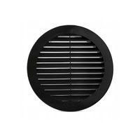 Czerpnia wyrzutnia ścienna kratka z siatką fi 200