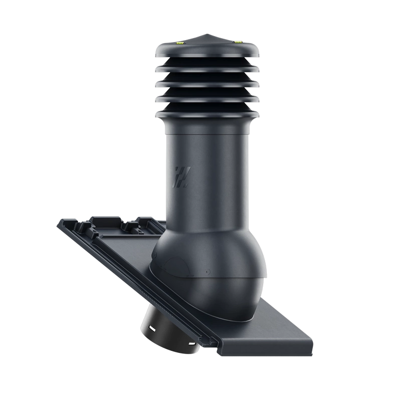 Kominek wentylacyjny do dachówki ALEGRA 9 CZARNA ANGOBA SZLACHETNA fi125 pol_pl_Kominek-wentylacyjny-WYRZUTNIA-do-pokryc-plaskich-BRAZOWY-fi125-6736_2