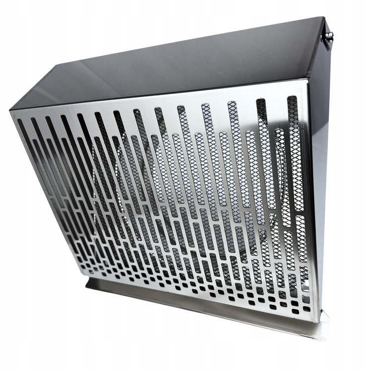 Wyrzutnia powietrza kratka wentylacyjna fi 315 kolor: INOX