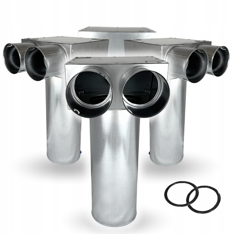 SKRZYNKA ROZPRĘŻNA REKUPERACJA 2x63 mm fi 125 OCYNK