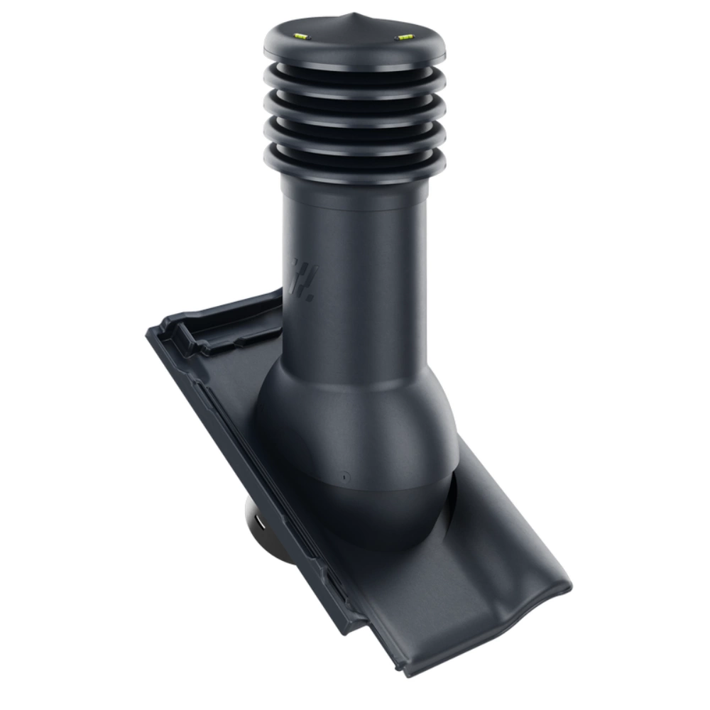 Kominek wentylacyjny do dachówki ALEGRA 9 CZARNA ANGOBA SZLACHETNA fi125 pol_pl_Kominek-wentylacyjny-WYRZUTNIA-do-pokryc-plaskich-BRAZOWY-fi125-6736_1