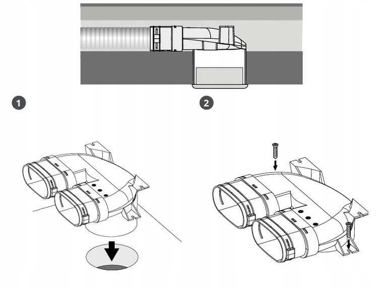 SKRZYNKA ROZPRĘŻNA REKUPERACJA SYSTEM OWALNY FLAT 2X52/125MM